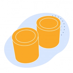 Капролоновая втулка 315х1400 мм черная ПА 6-МДМ