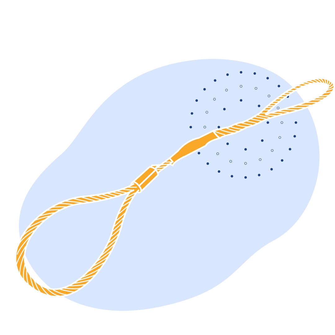 Строп грузовой канатный УСК1 1 т 1.5 м