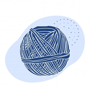 Шпагат полипропиленовый бытового назначения 1900 текс 640 Н