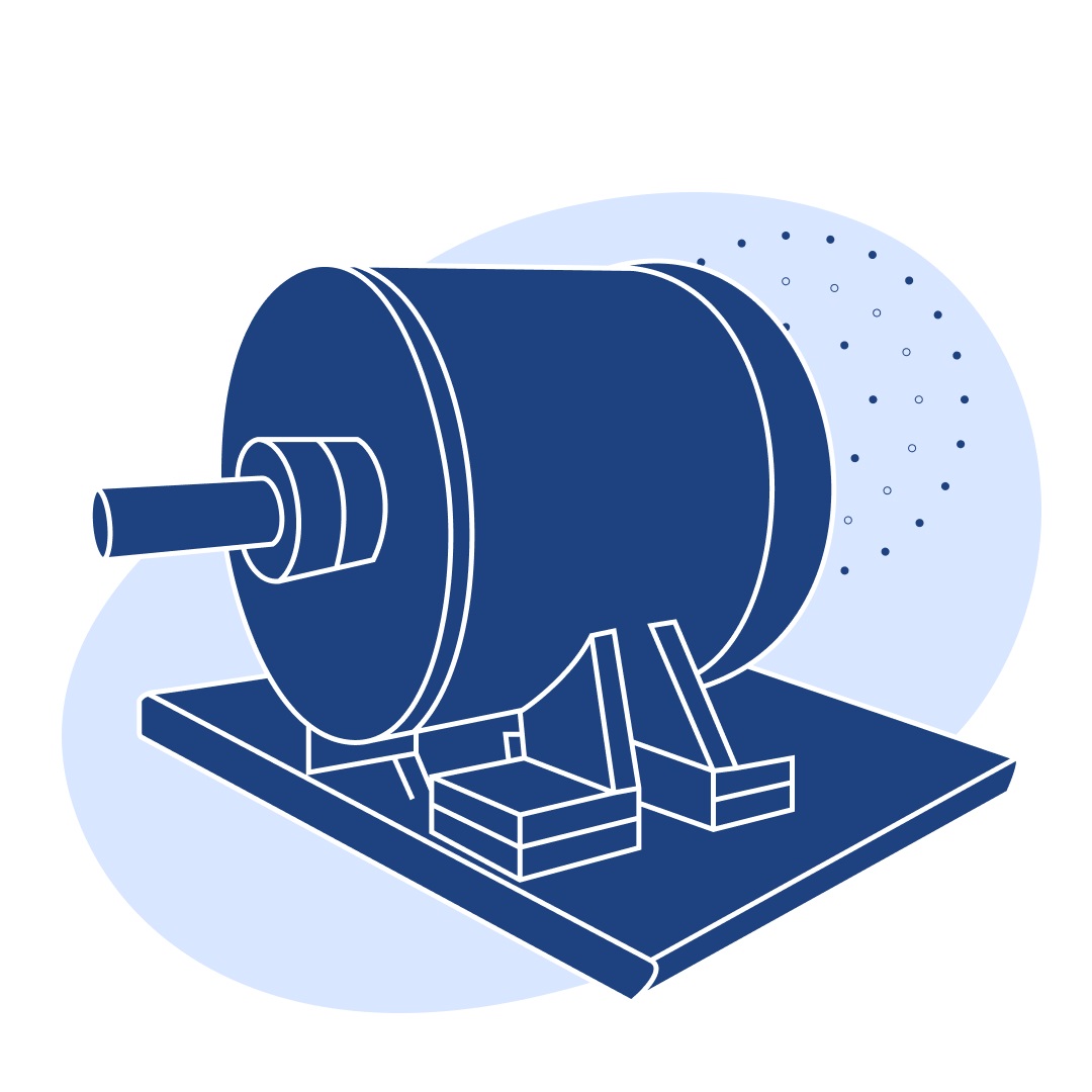 Двигатель буровой установки BS403 400 кВт 400 В