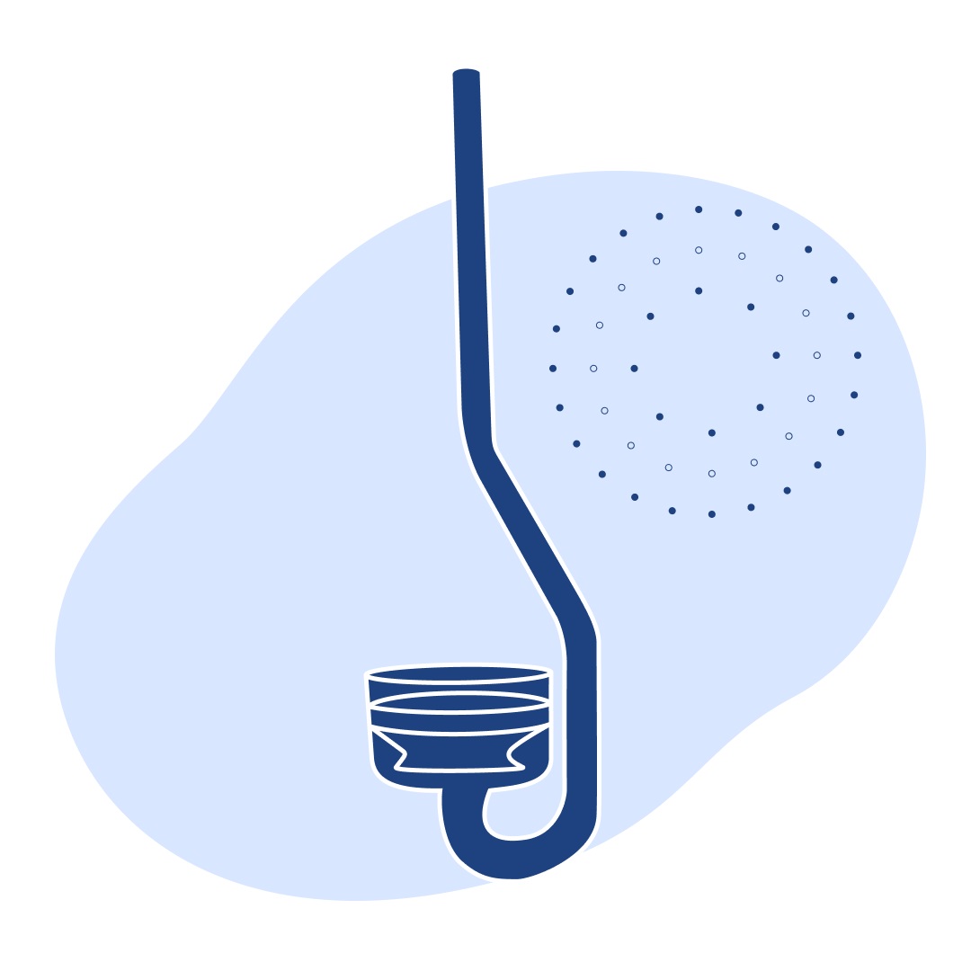 Газопромыватель ГФП-20 пор-160 мкм 20х200 мм