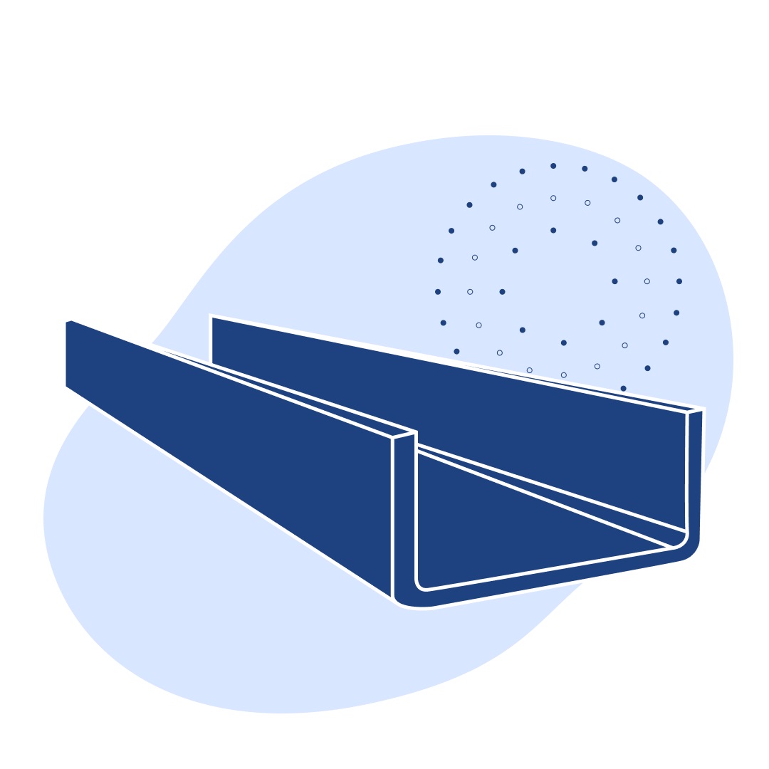 Швеллер стальной гнутый равнополочный 160х60х6 мм 09Г2С ГОСТ 8278-83